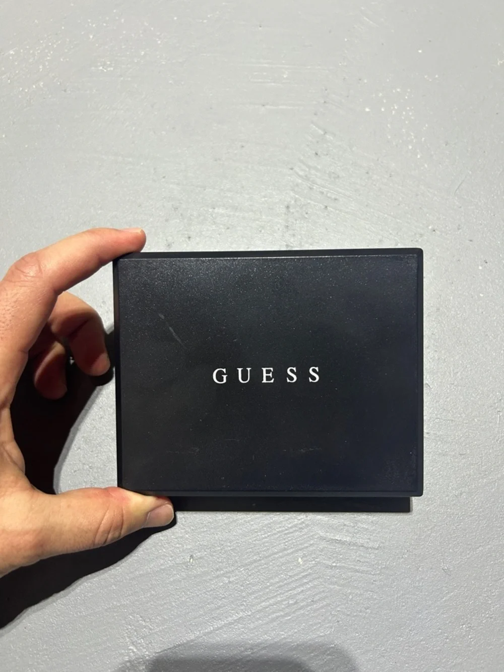 (NEW) Guess Brown Leather Wallet with RFID Protection